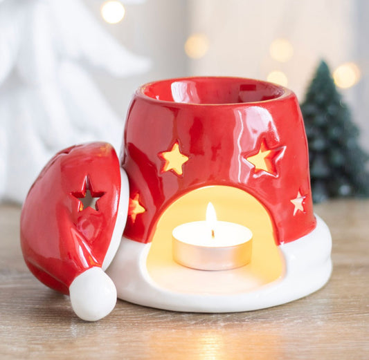 Ceramic Santa's Hat Burner