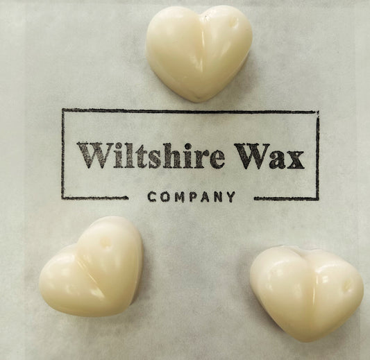 3 Mini Heart Wax Melts